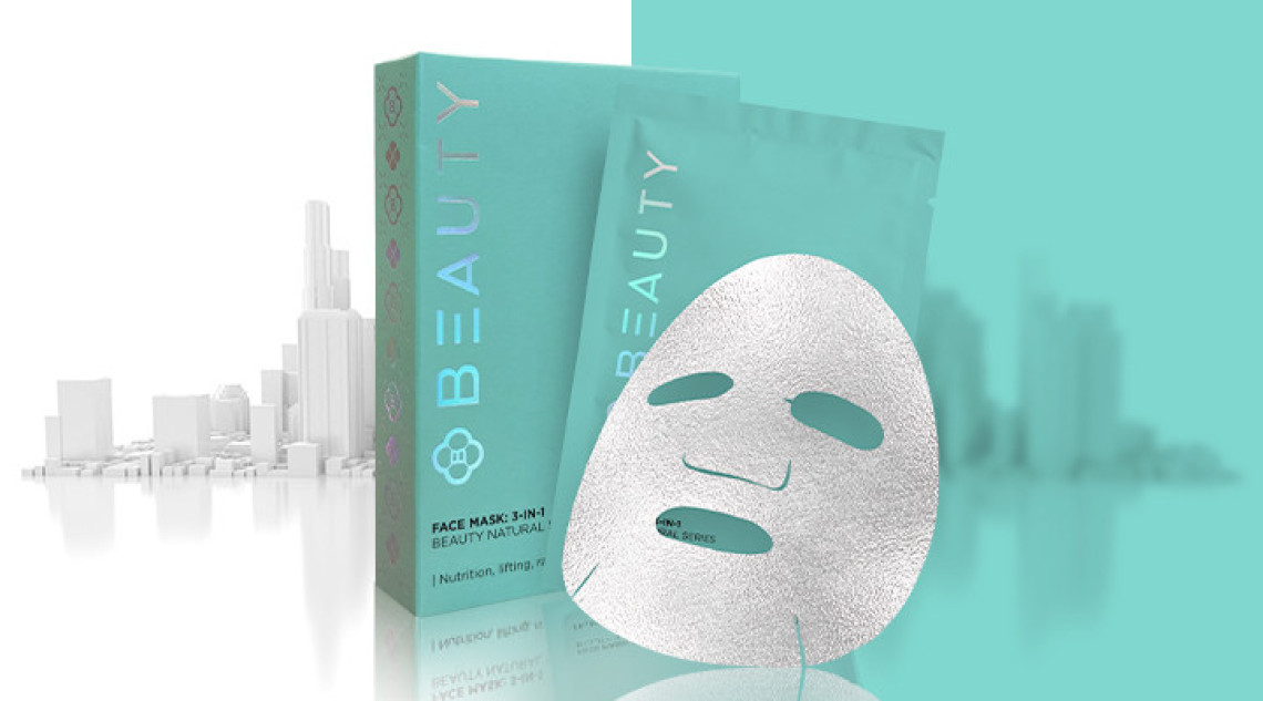 Gesichtsmaske: 3 in 1
